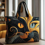 Digital Printed Quilted Tote Bag for Commuting and Casual Use