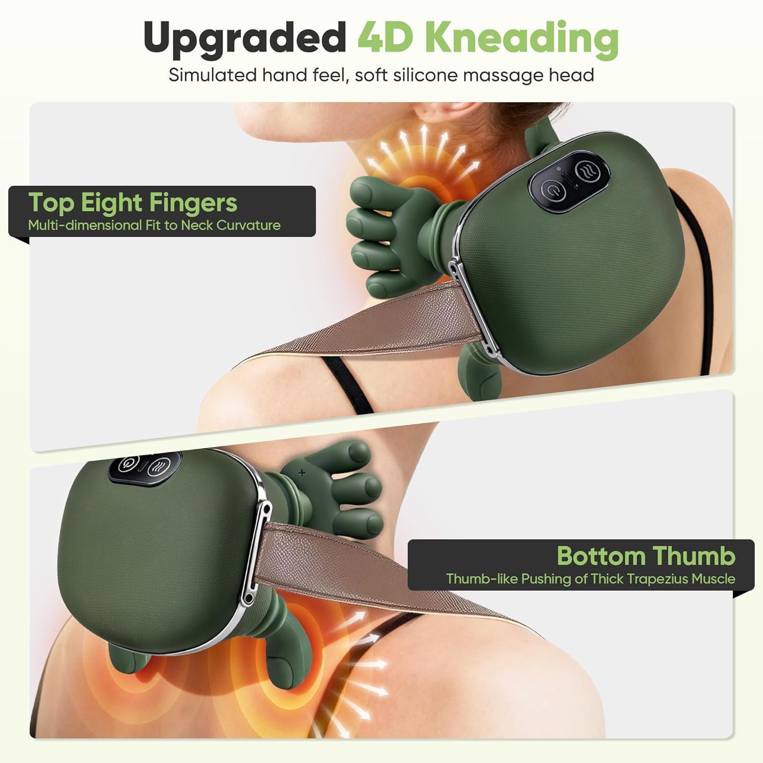 Bionic 4D Heated Shiatsu Massager