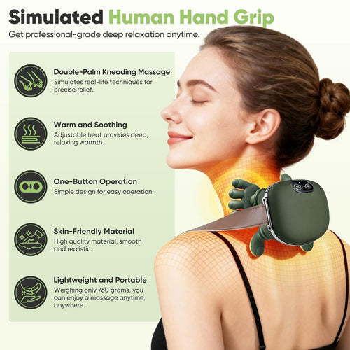 Bionic 4D Heated Shiatsu Massager