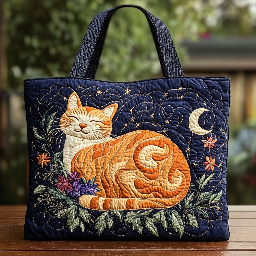 Digital Printed Quilted Tote Bag for Commuting and Casual Use