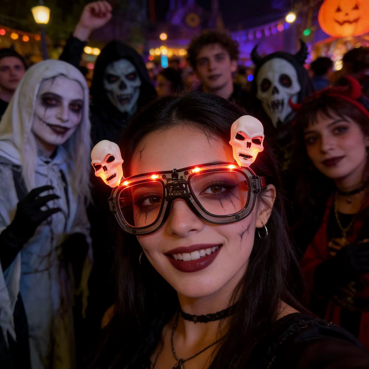 Personalized Halloween-themed Party Glasses
