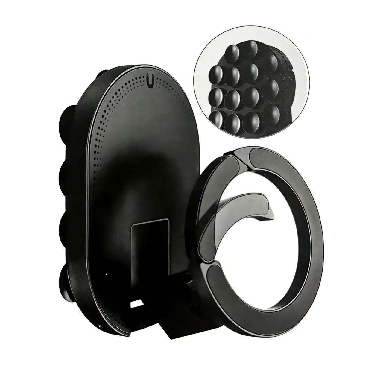 Magnetic Suction-Cup Carabiner Phone Holder