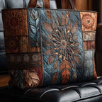 Digital Printed Quilted Tote Bag for Commuting and Casual Use