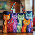 Digital Printed Quilted Tote Bag for Commuting and Casual Use