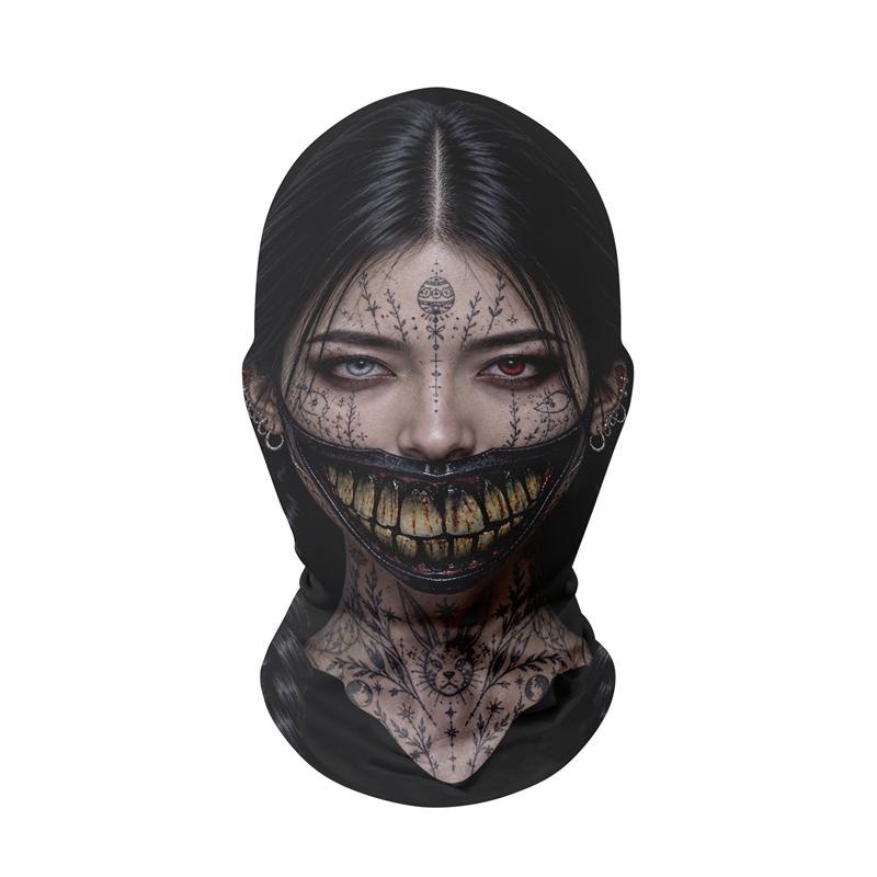 Scary Halloween Full Head Mesh Mask