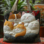 Digital Printed Quilted Tote Bag for Commuting and Casual Use