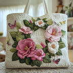 Digital Printed Quilted Tote Bag for Commuting and Casual Use